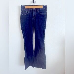 American Eagle Outfitters Dark Blue Flare Jeans